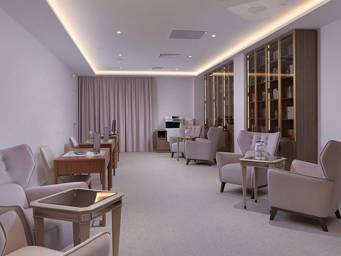 Санаторий «Плаза» г. Кисловодск. Библиотека